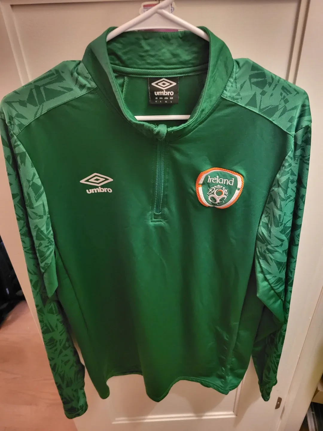 Umbro Ireland Training Top L - Green