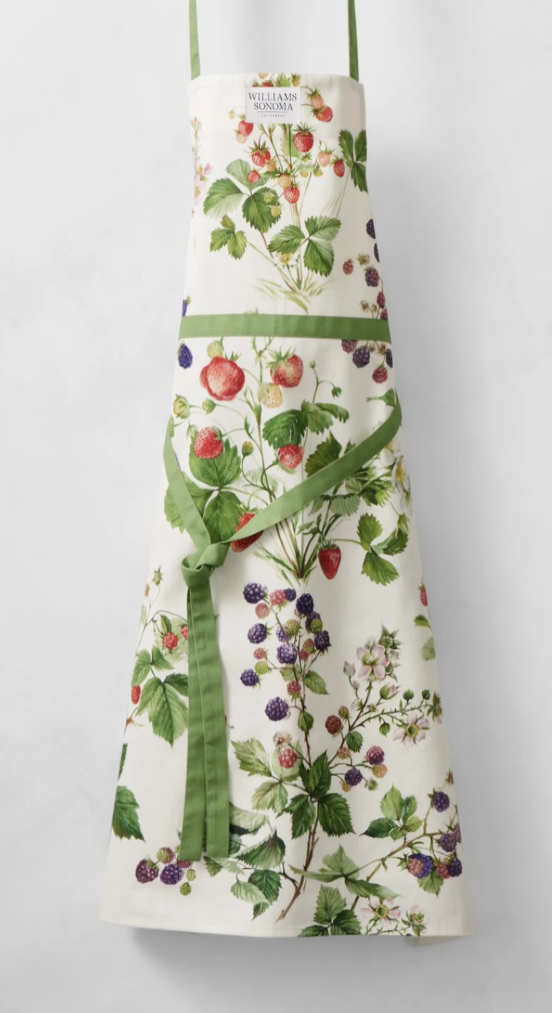 Williams Sonoma Apron - Holiday Botanical