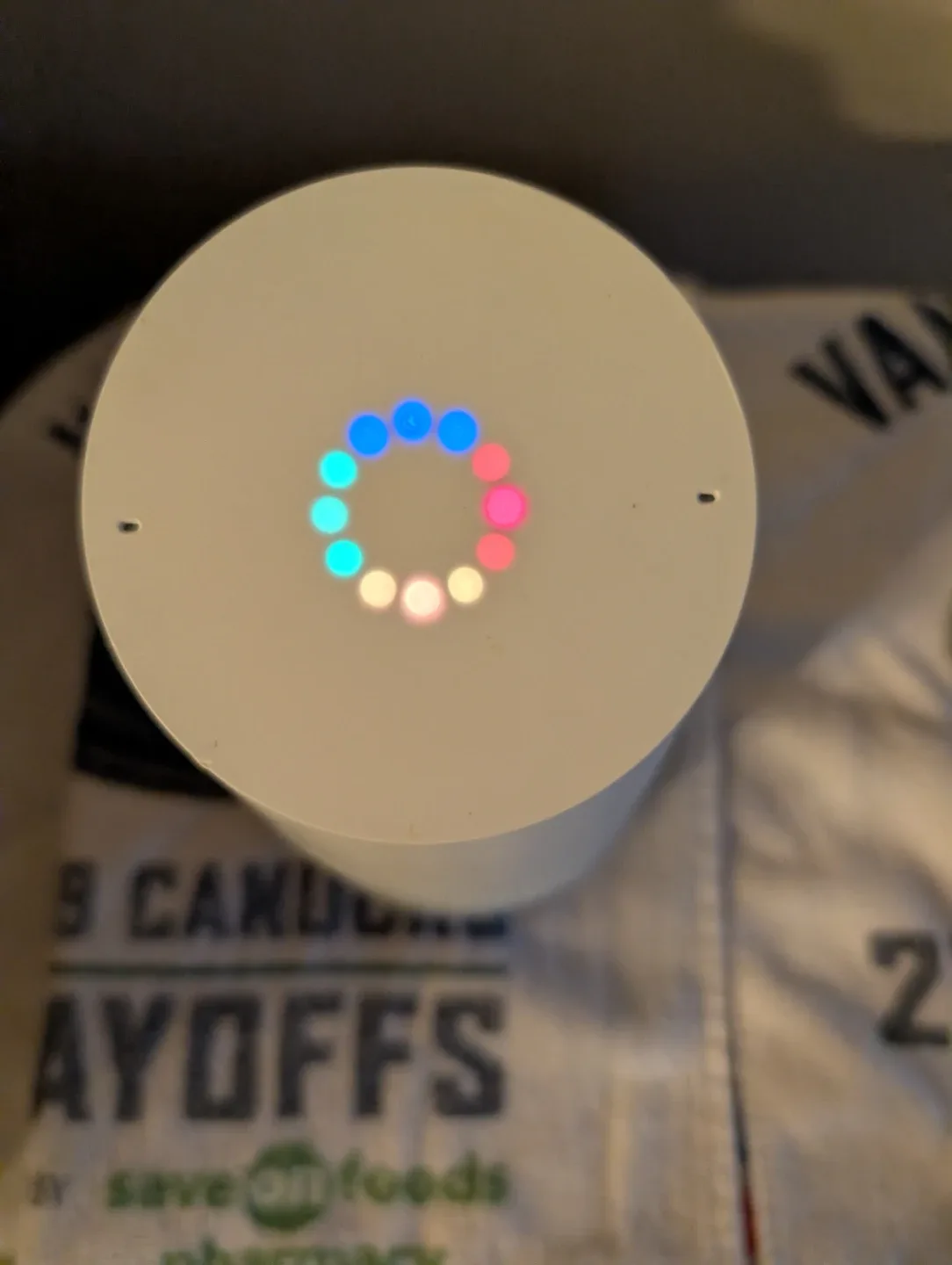 Google Home w/NINETY7 LOFT Portable Battery Base image indicator(7)