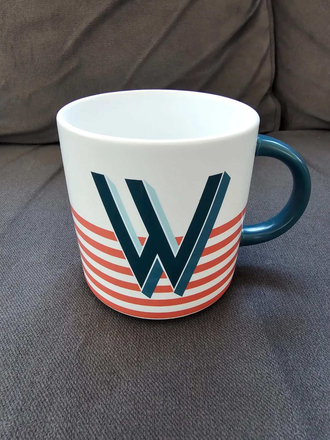 Indigo OUI Monogram "W" Mug ☕️ #Cleanout ♻️