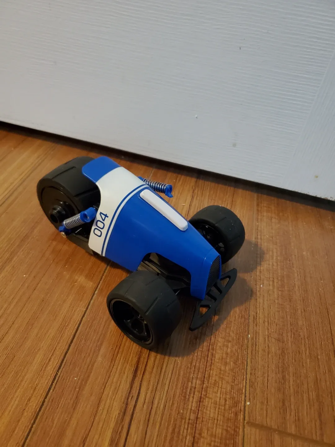 Blue & White Toy Car #cleanout
