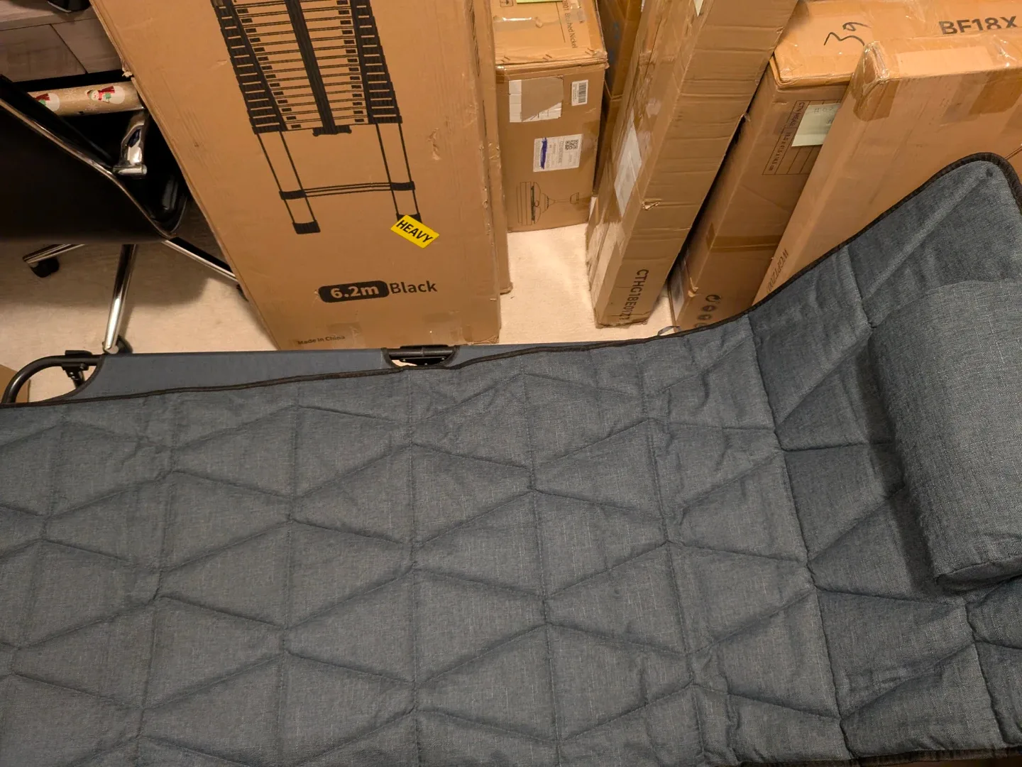 Atorpok Folding Camping Cot Bed image indicator(5)