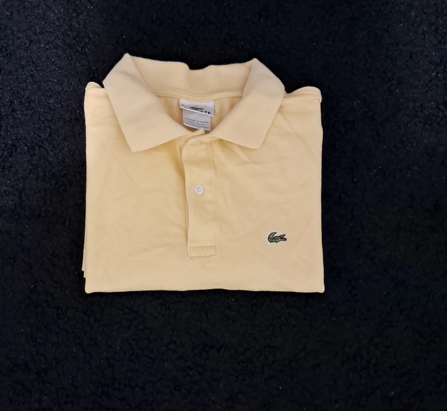 Lacoste Polo Shirt, Yellow