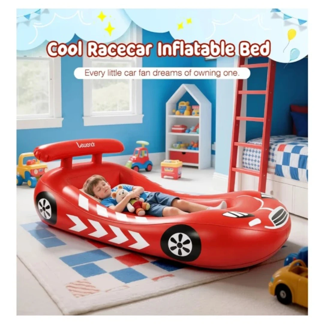 Lewondr Cool Racecar Inflatable Bed - photo 3