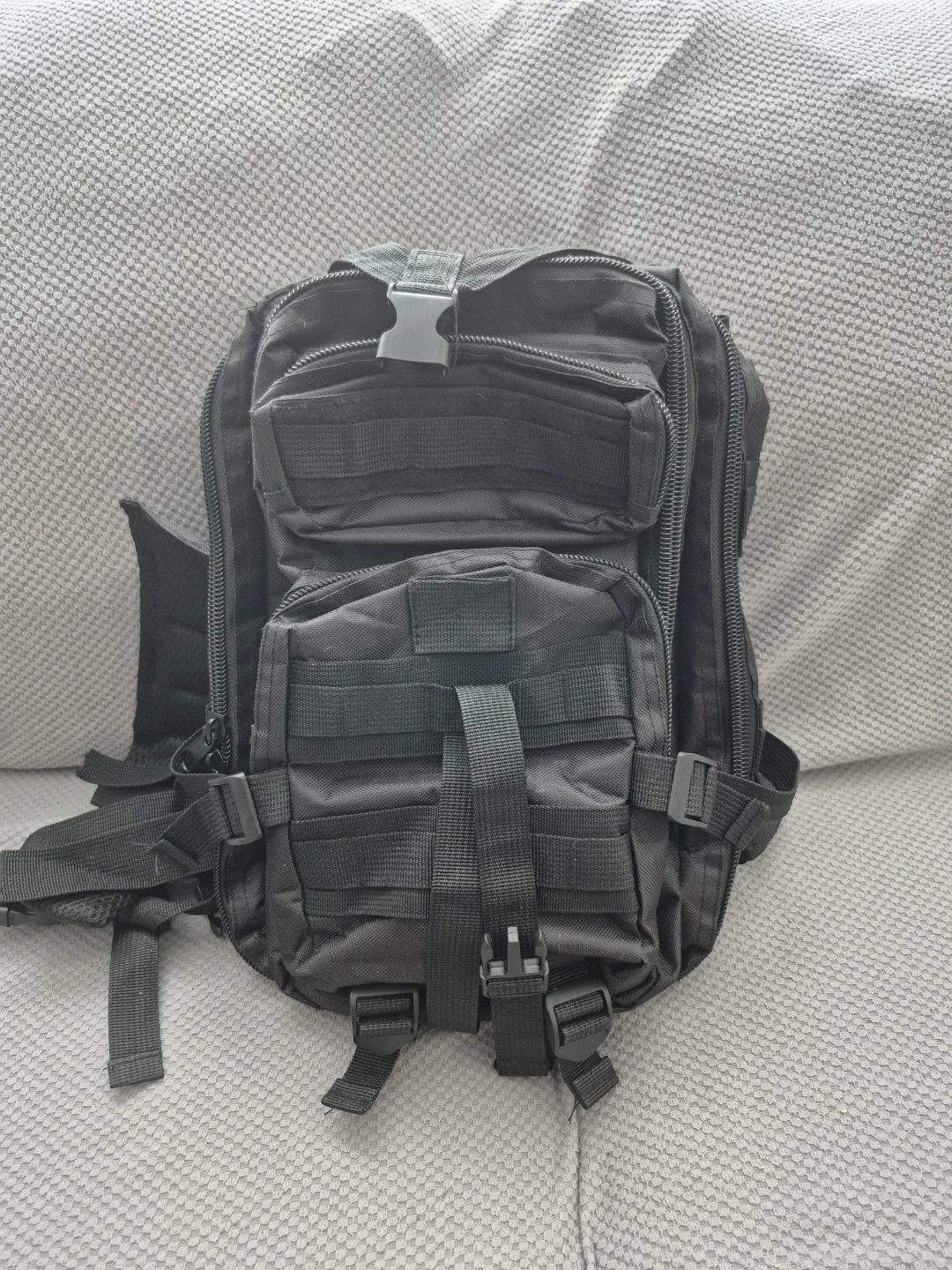 Black Tactical Backpack