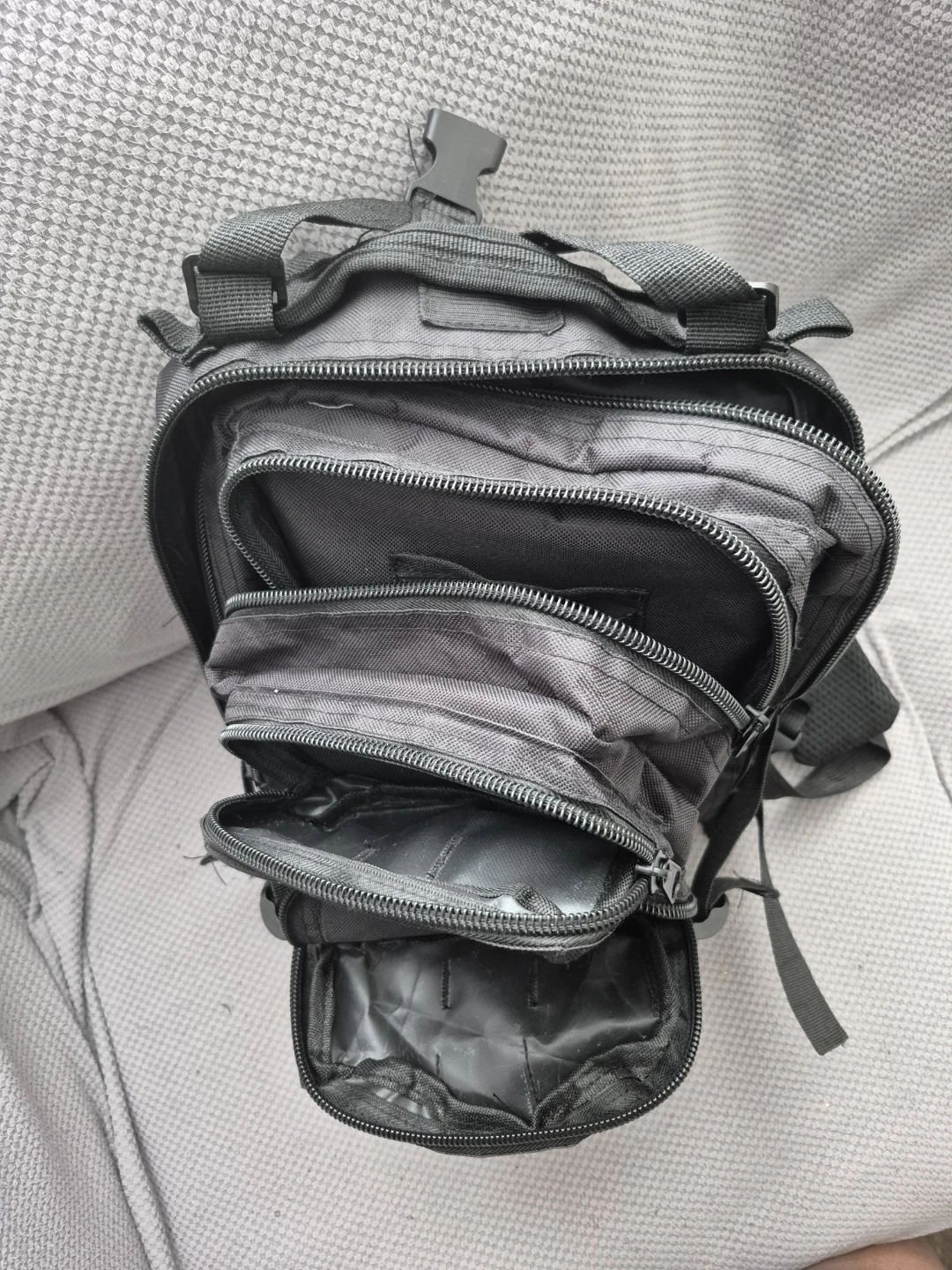 Black Tactical Backpack - photo 2