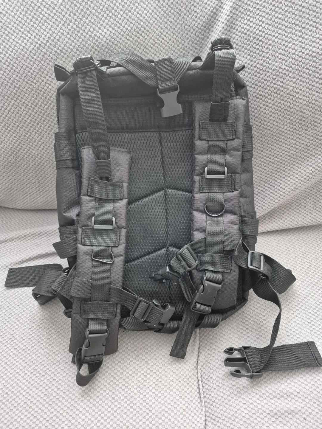 Black Tactical Backpack - photo 3