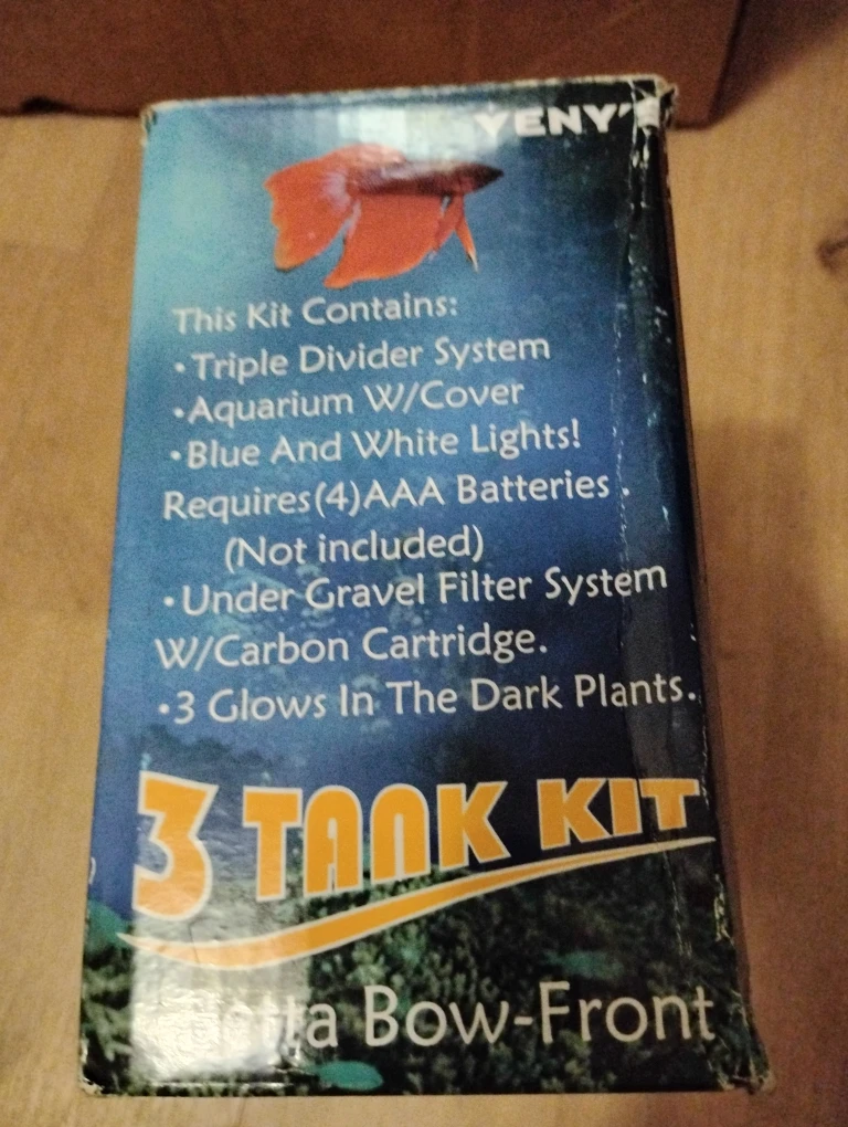 Veny's 3 Tank Kit Betta Bow-Front - photo 3