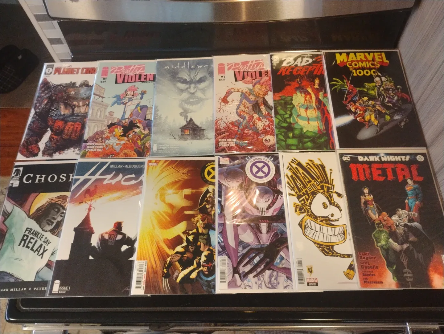 Comic book lot
