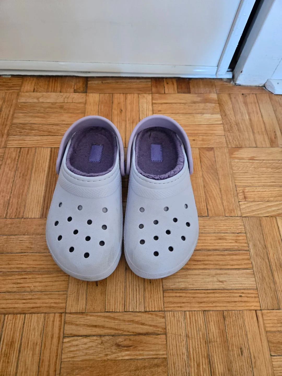 Crocs Kids' Baya Lined Clog Size J2