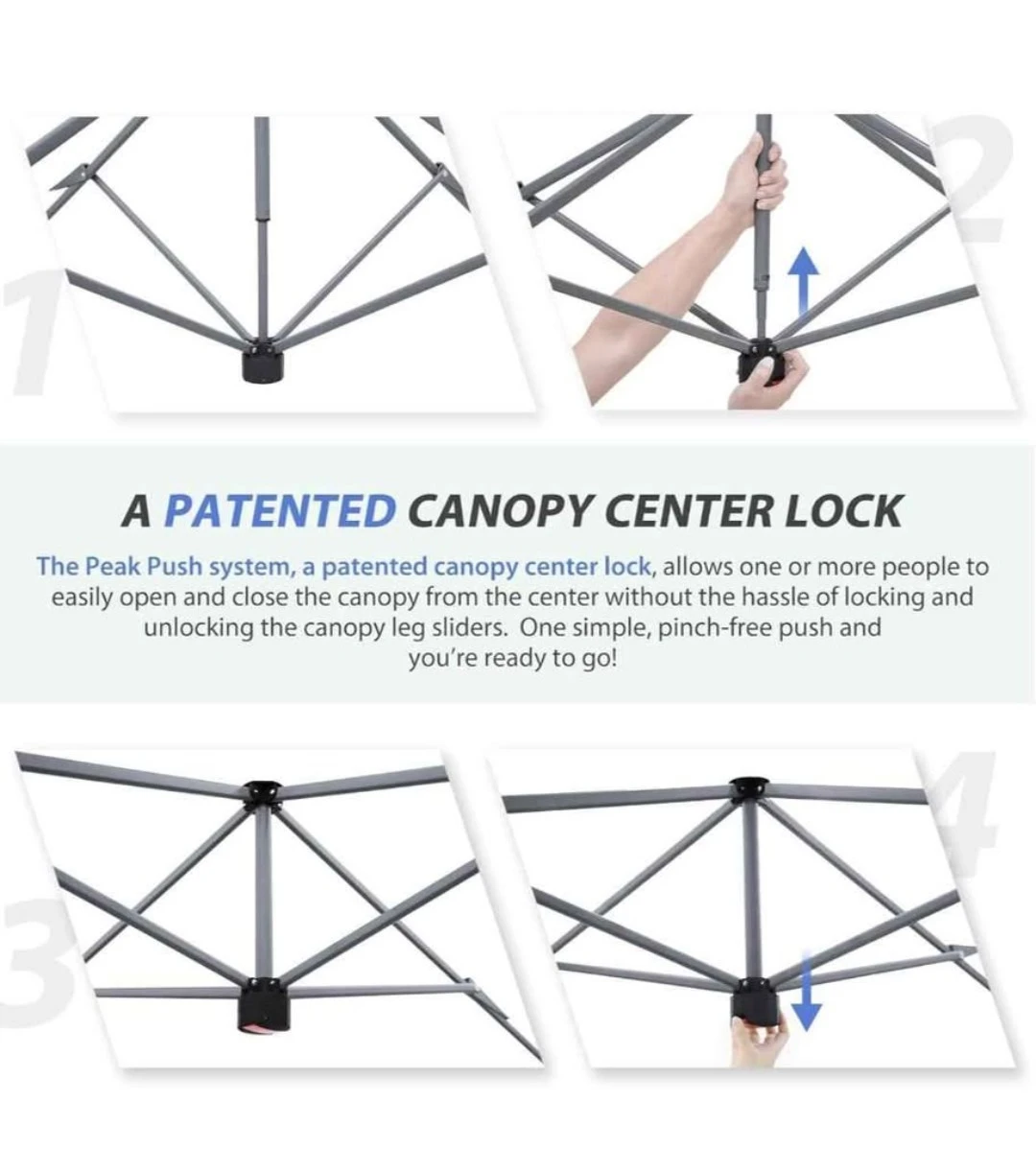 Eagle Peak 13x13 FT Pop-Up Canopy Tent - photo 4