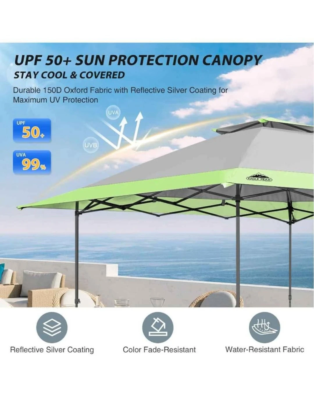 Eagle Peak 13x13 FT Pop-Up Canopy Tent - photo 5