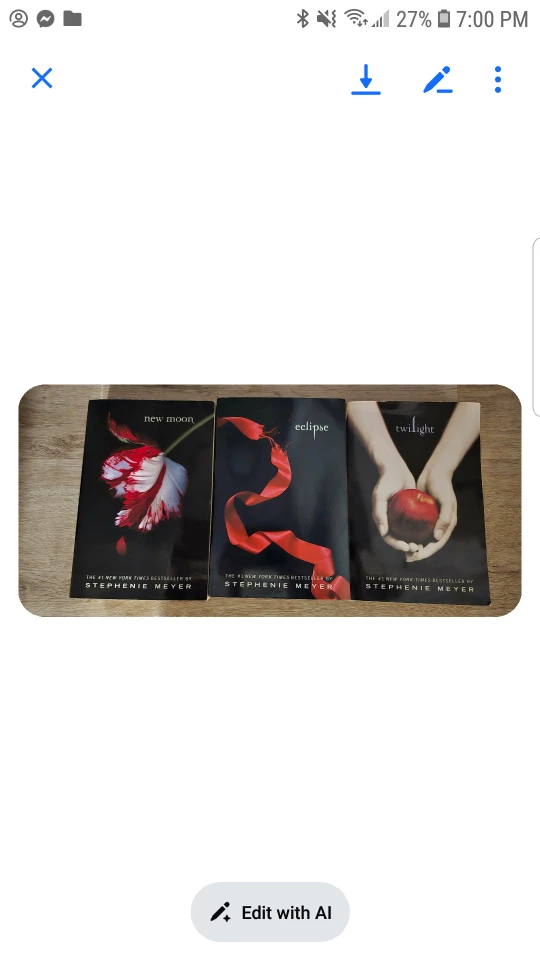 💚 Twilight Saga Books: Twilight, New Moon & Eclipse