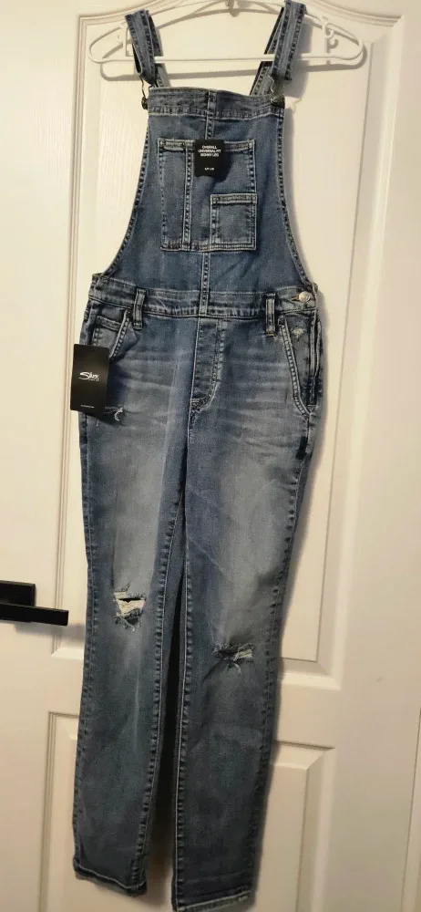 Silver Jeans Co. Overalls Small