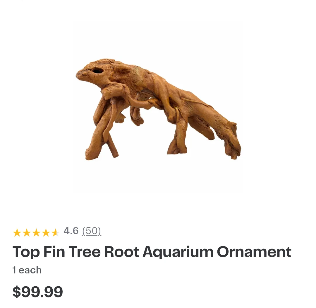 Top Fin Tree Root Aquarium Ornament - photo 2