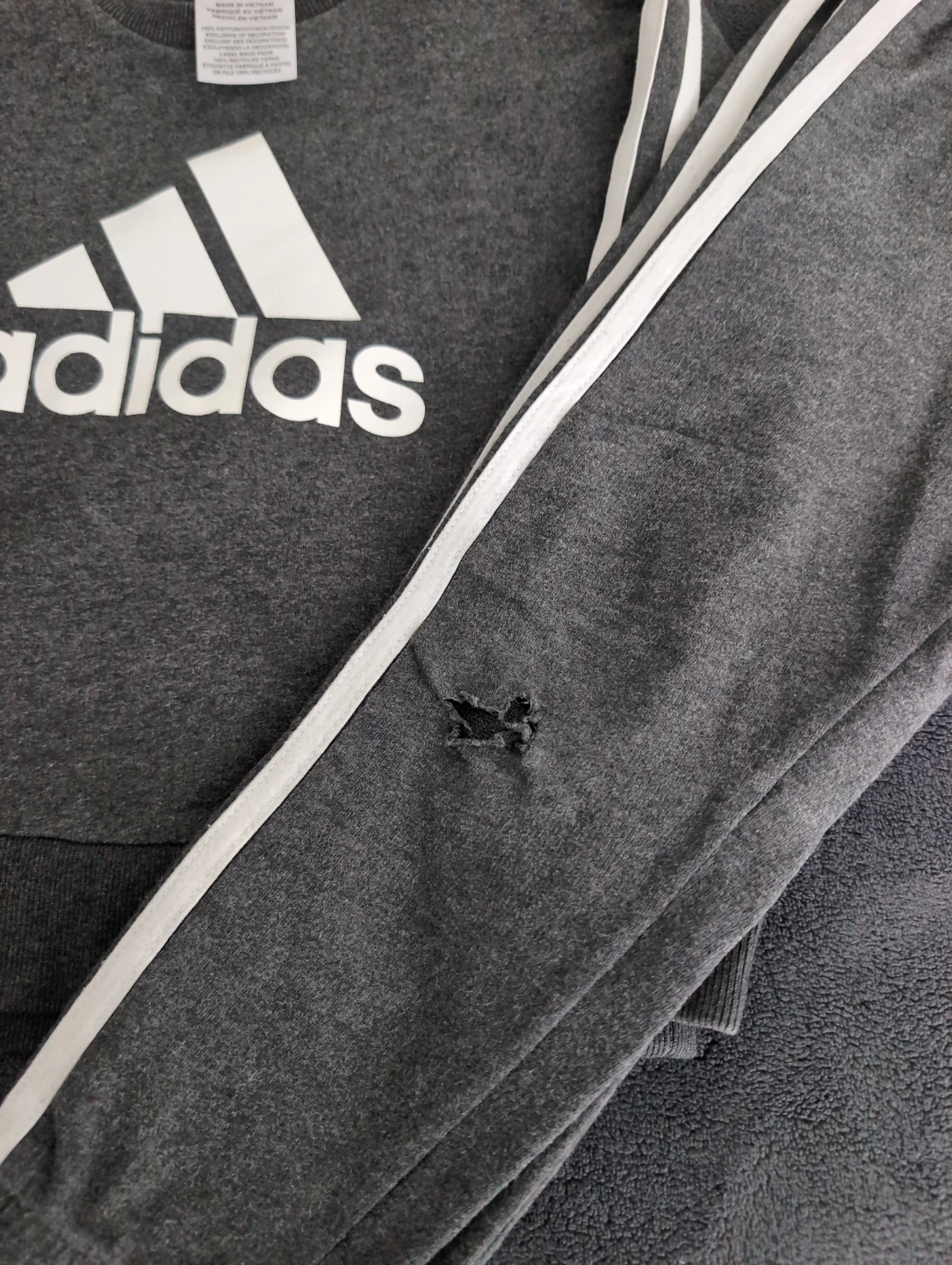 Adidas 4T Kids' Tracksuit - Grey - photo 2