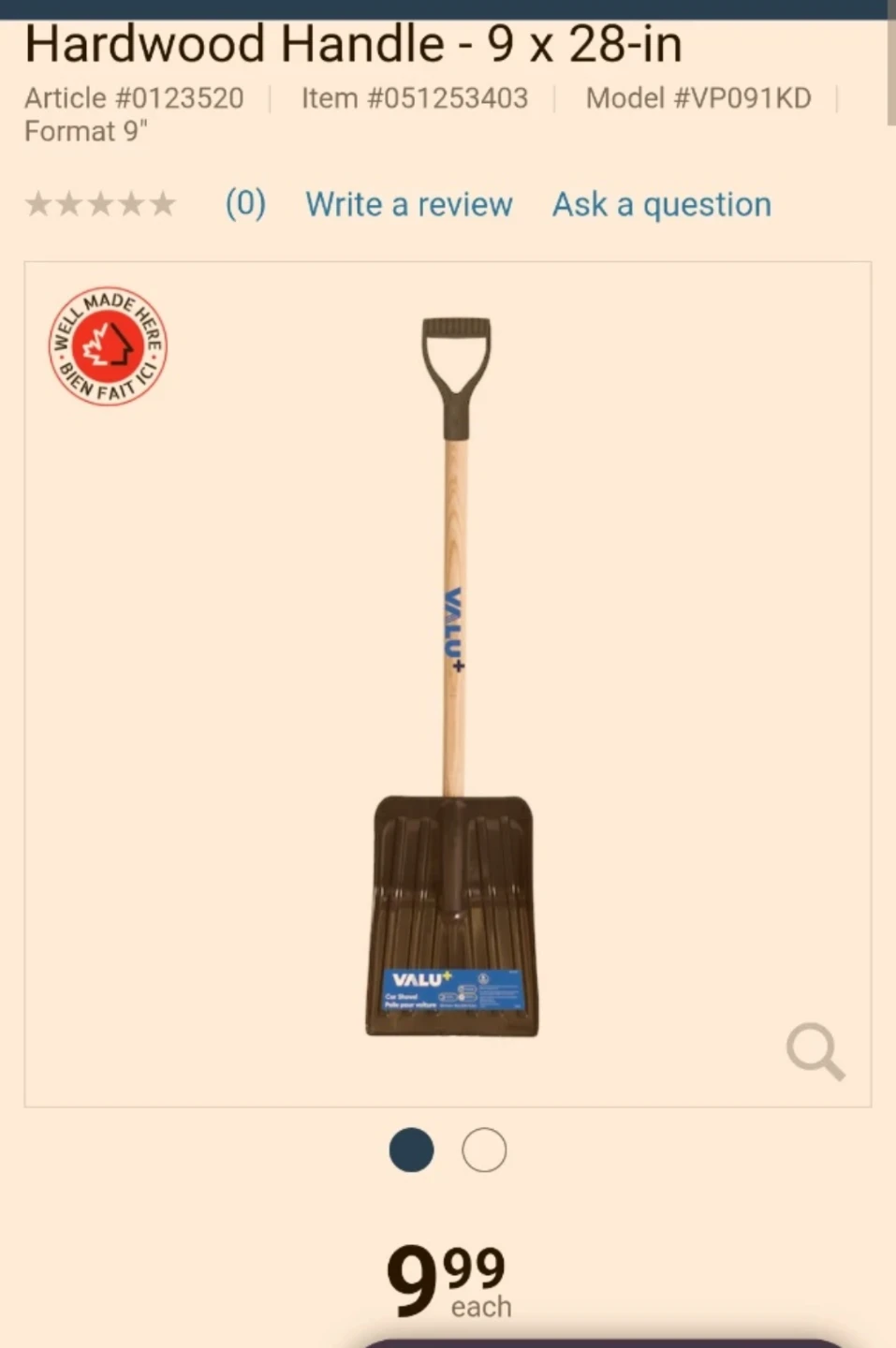 Car Snow Shovel - photo 2