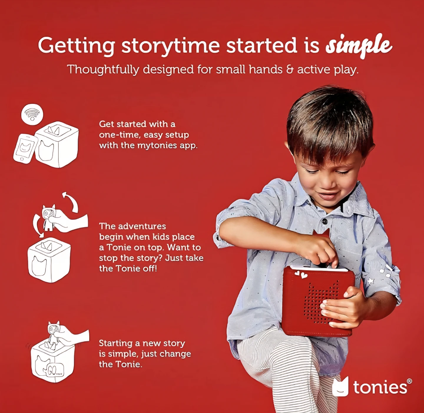 Red Toniebox Starter Set Puppy - photo 4