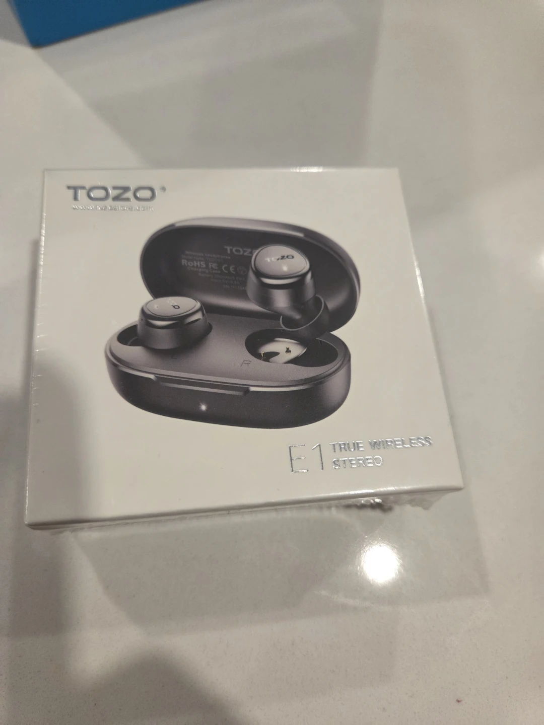 New TOZO E1 True Wireless Stereo Earbuds - Black - photo 2