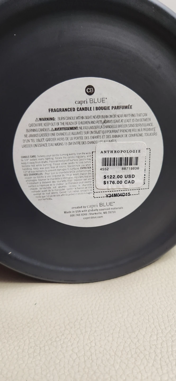 Capri Blue Volcano Fragranced Candle - photo 4