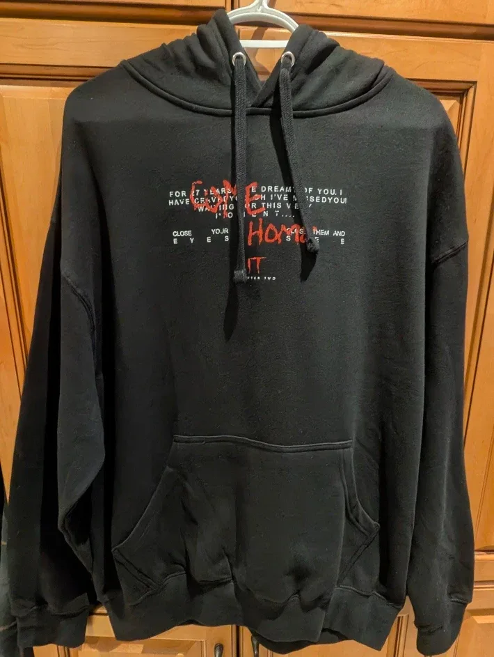 #Cleanout IT Chapter Two Black Hoodie - Adult Large