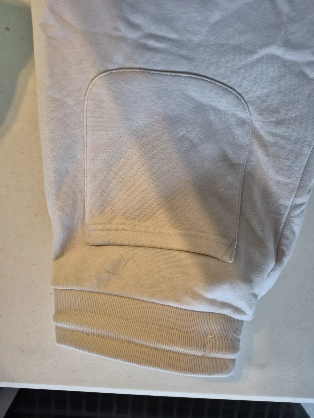 Guess Kyron Fleece Jogger - Arctic Grey, Size M - photo 4