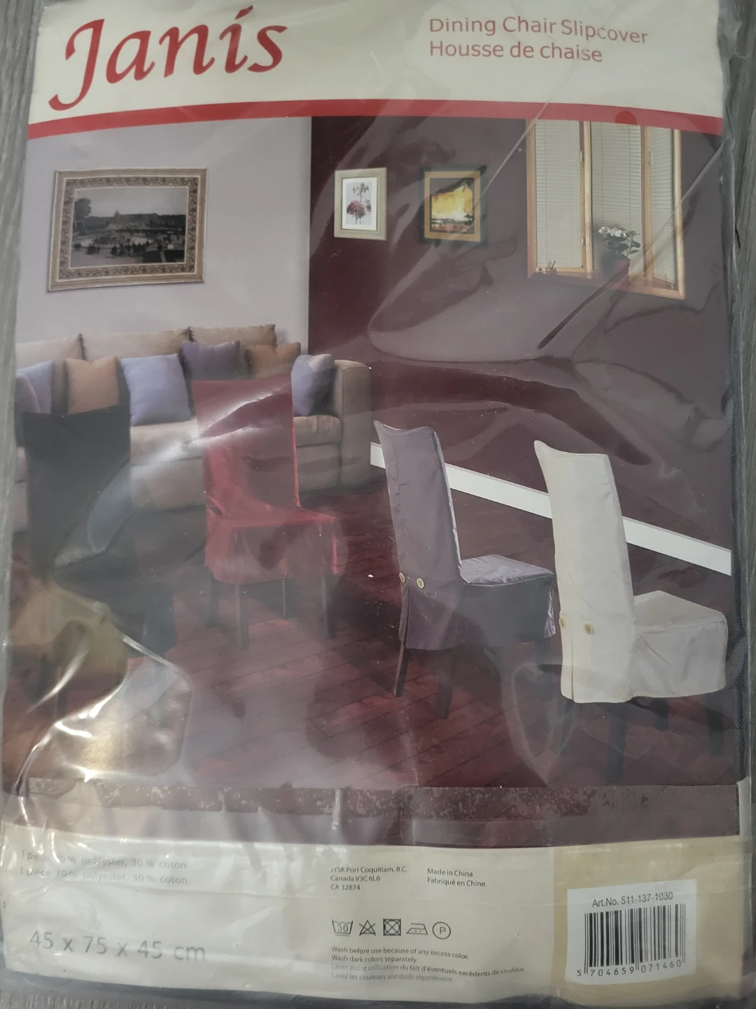 Janis Dining Chair Slipcover - New in Package!