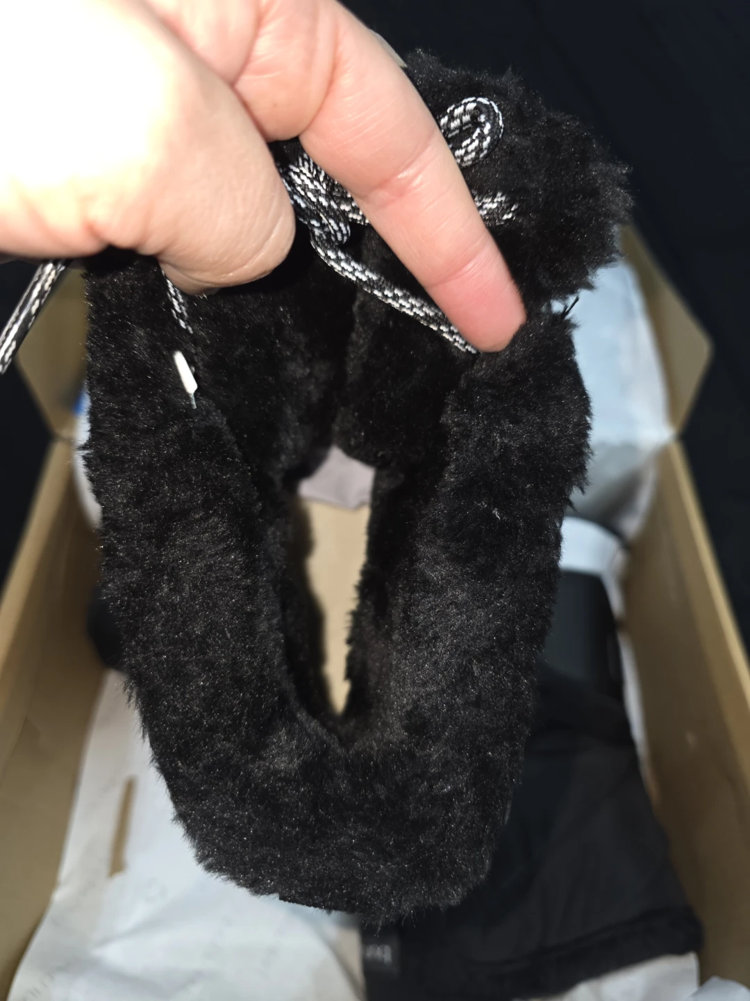 Burudani Black Winter Boots 8.5 - photo 5