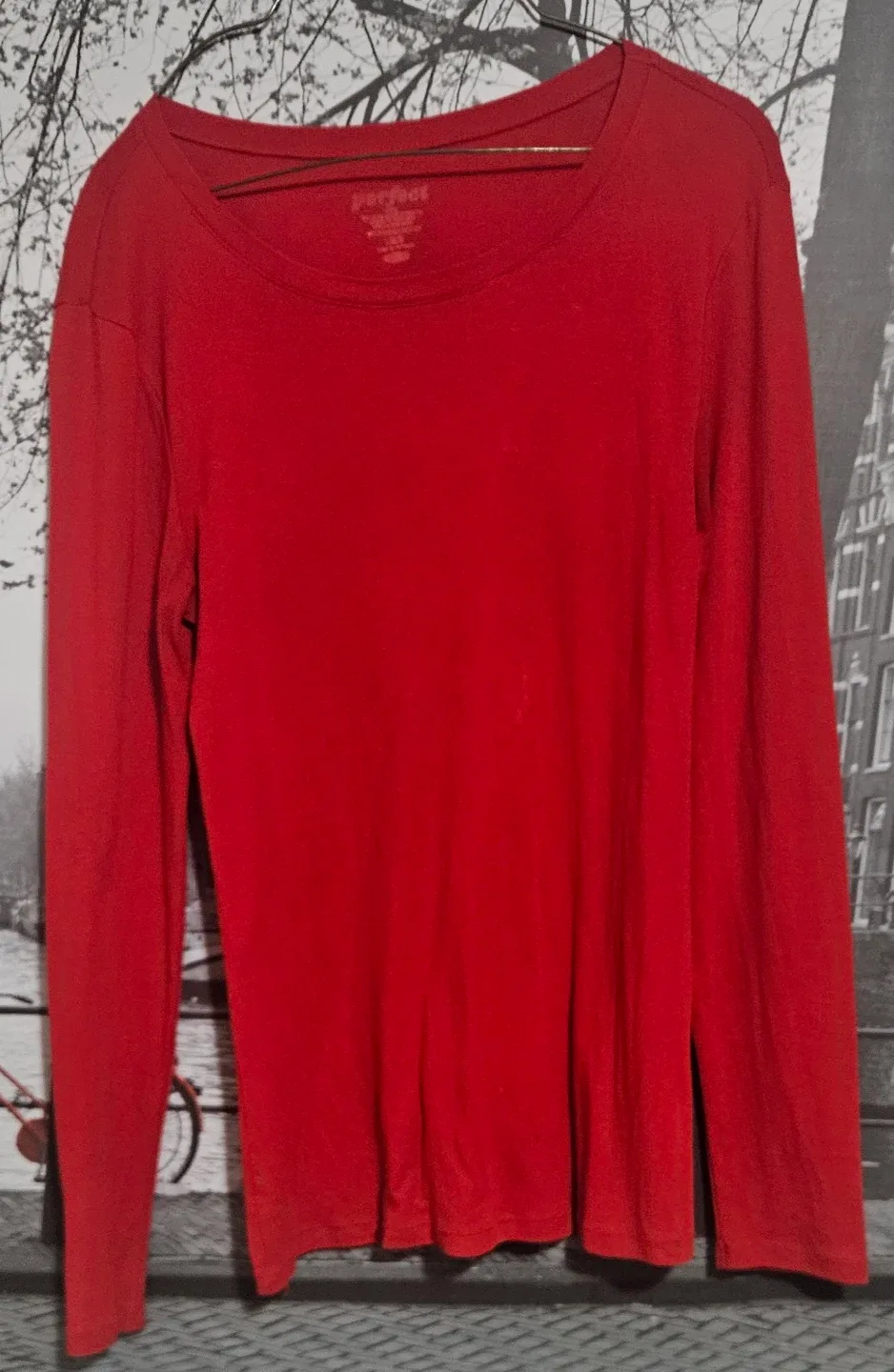 Old Navy Red Long Sleeve Top #Cleanout