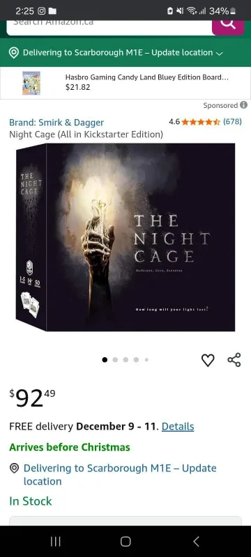 The night cage board game image indicator(2)