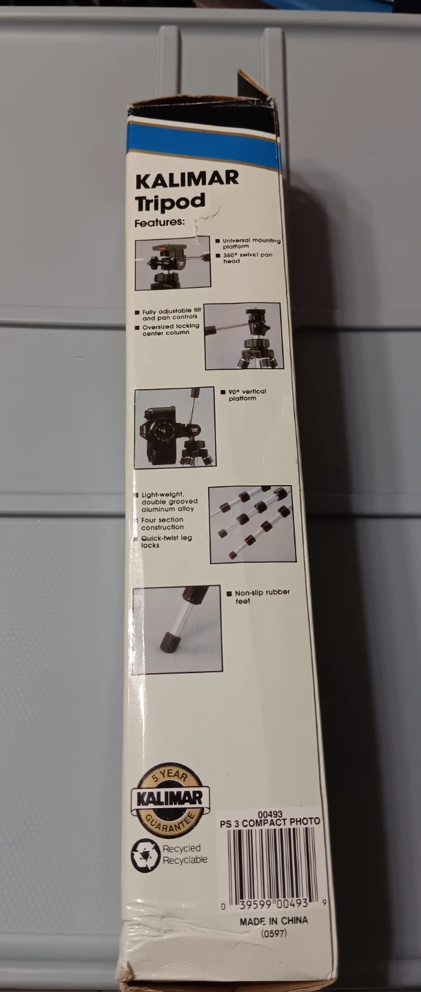 Kalimar PS-3 Compact Photo Tripod - photo 3