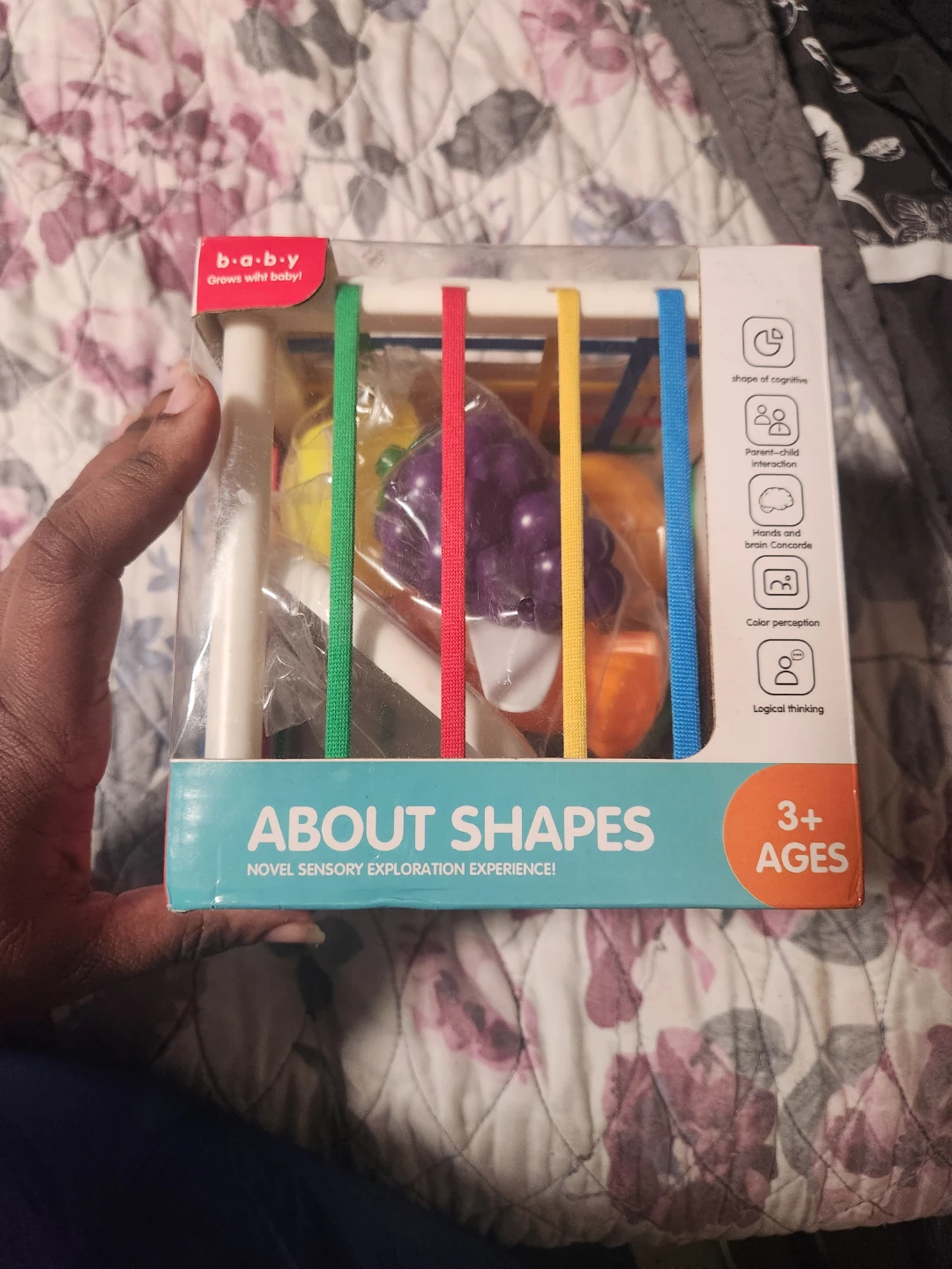 b.a.b.y About Shapes Novel Sensory Toy (3+ Ages)