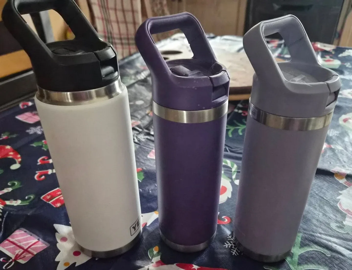 Yeti water bottles