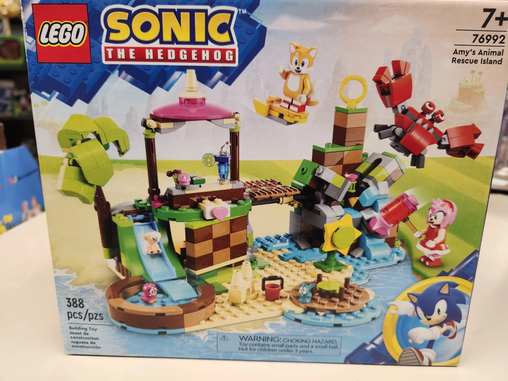 New LEGO Sonic Amy's Animal Rescue Island 76992
