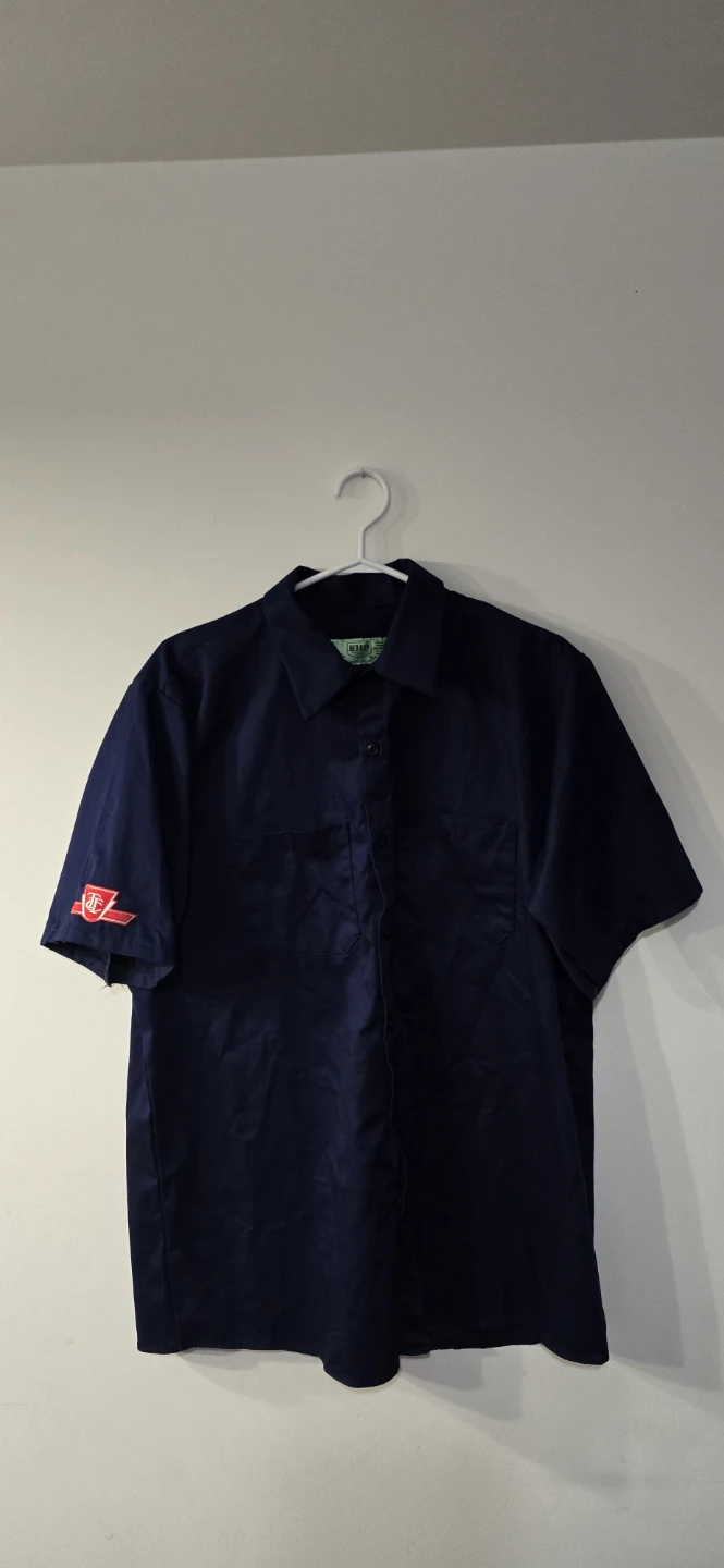 Ttc Navy Blue Work Shirt