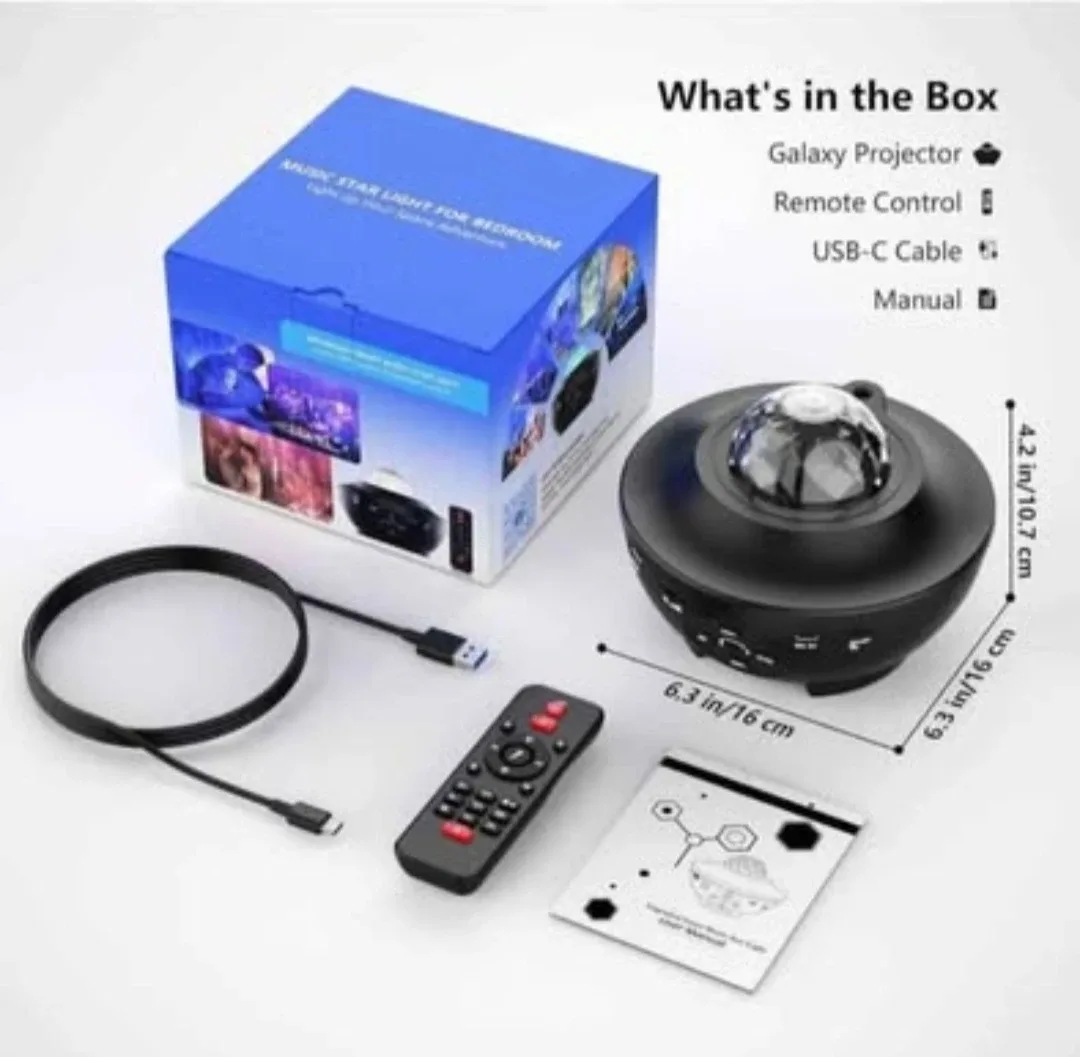 Starry Night Light Projector - Galaxy Projector image indicator(4)