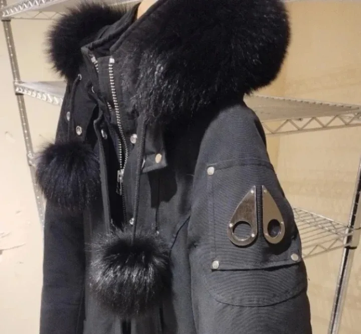 Womens Moose Knuckles Jacket - Black Size S