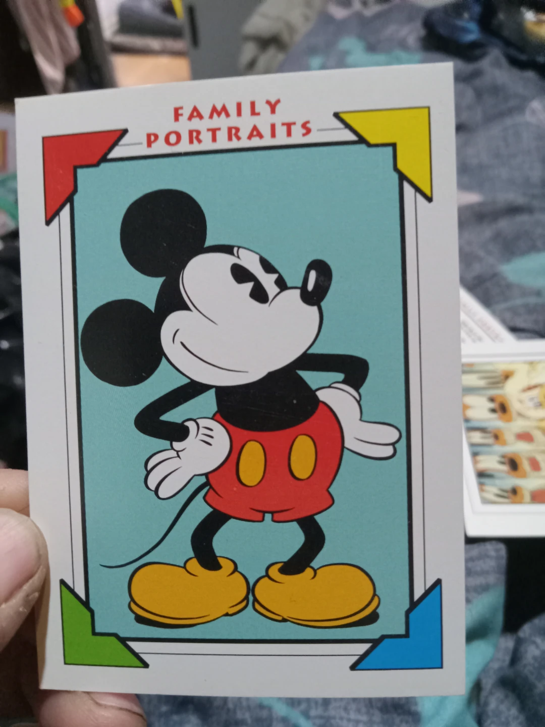 Vintage Disney Mickey's World Tour Fun Guide Card - photo 4