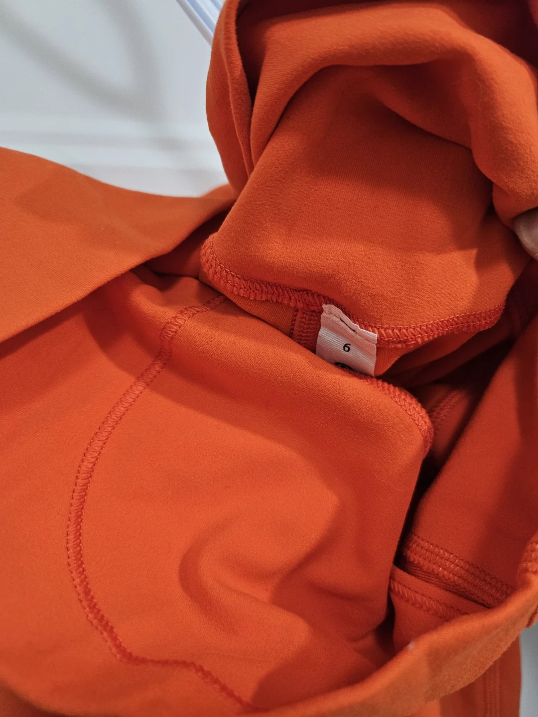 Legging Lululemon Orange Taille 6 - photo 4