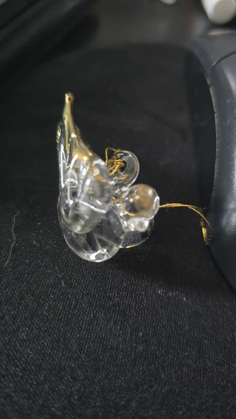 Glass Angel Ornament