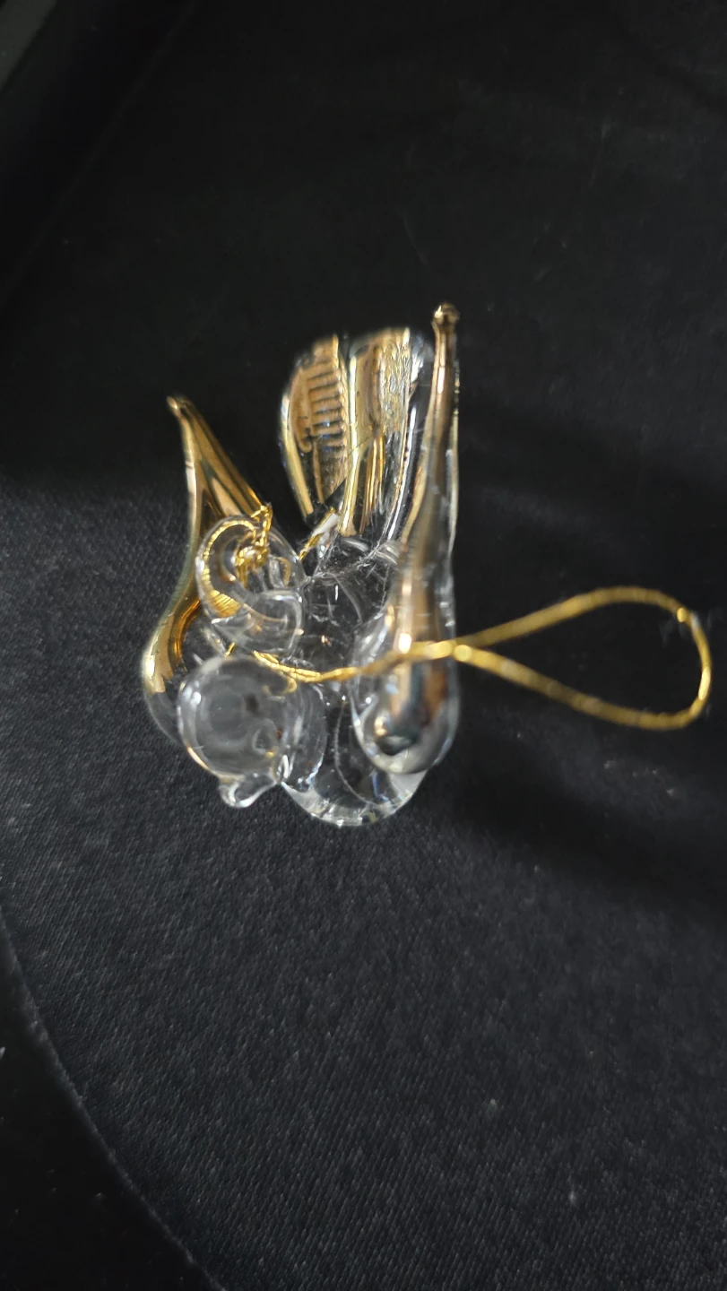 Glass Angel Ornament - photo 3
