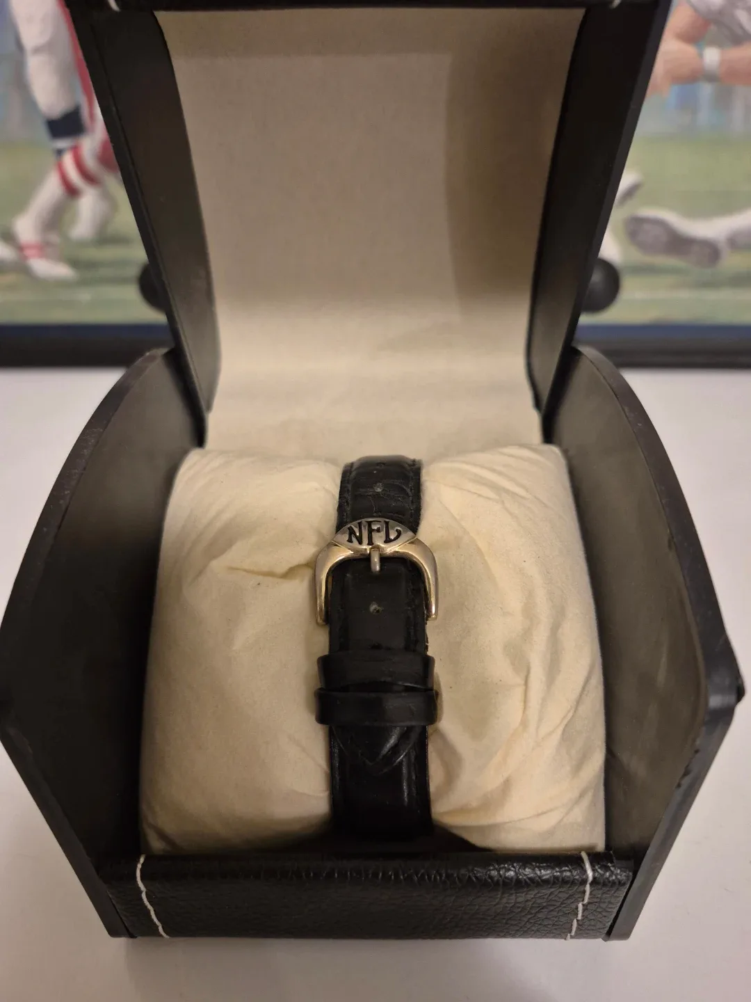 NFL Detroit Lions Fantasma Watch with Box #Cleanout image indicator(2)