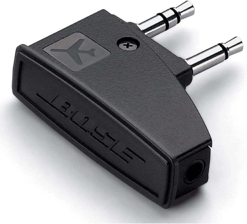 Noise Reduction Airplane Headphone Adapter