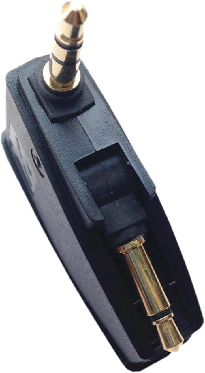 Noise Reduction Airplane Headphone Adapter - photo 2