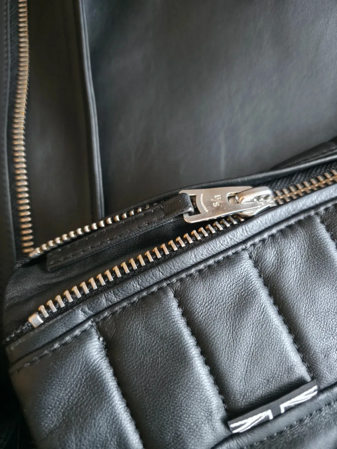 Boda Skins 'The Kay Michaels' Black Leather Jacket - Size S image indicator(3)