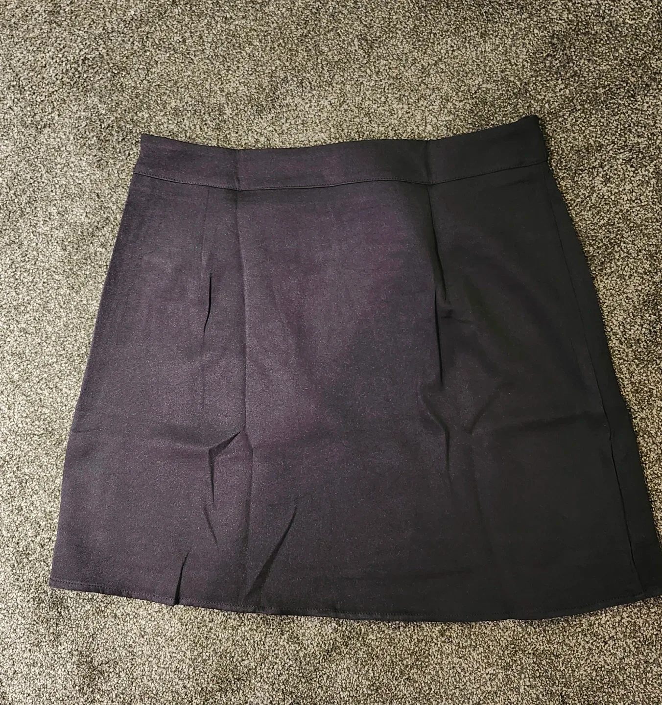 Black Mini Skirt Size Large