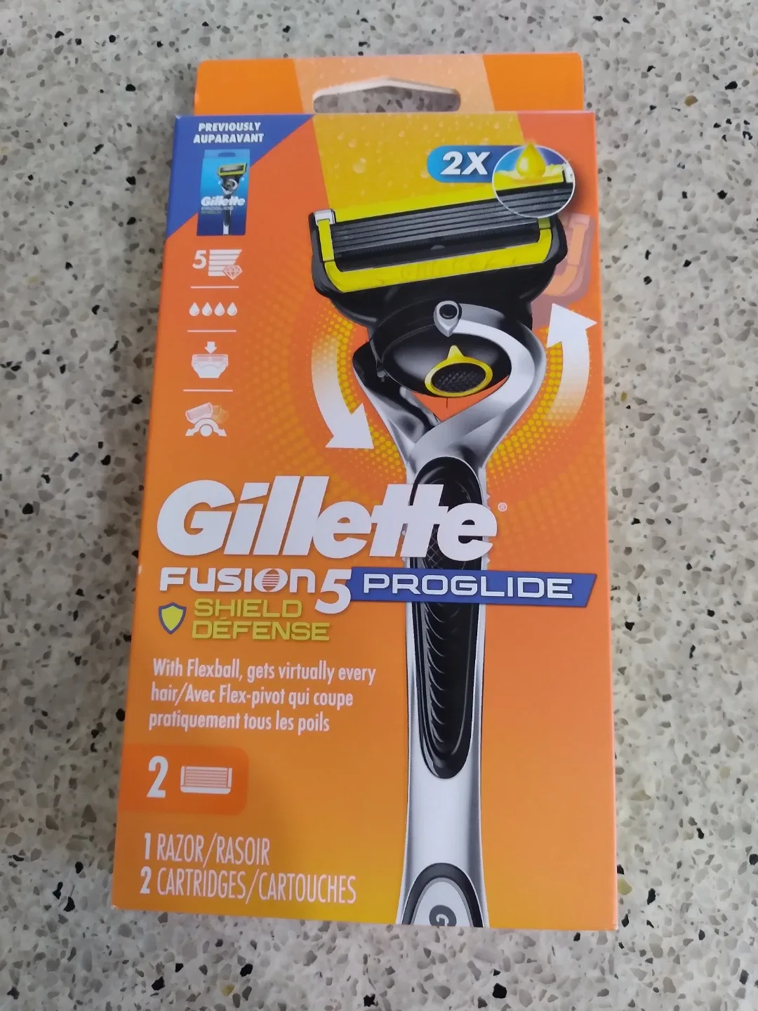 #Cleanout Gillette Fusion5 ProGlide Razor + 2 Cartridges - NEW