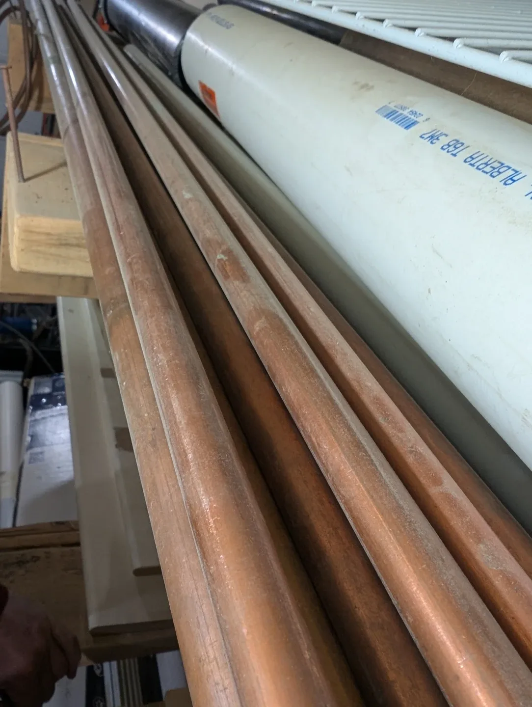 Copper tubing