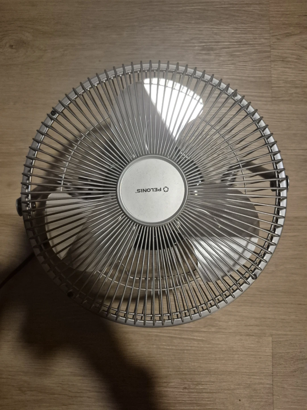 Pelonis Table Fan - Silver - photo 2