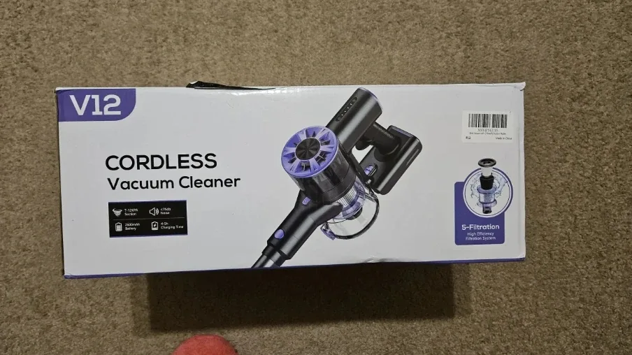 V12 Cordless Vacuum Cleaner - New in Box!